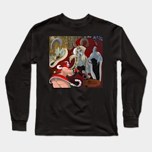 Splatter Kate vs Krampus Long Sleeve T-Shirt